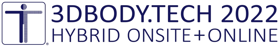 3DBODY.TECH 2022 - 13th International Conference on 3D Body Scanning and Processing Technologies, 25-26 October 2022, Lugano, Switzerland, Organized by Hometrica Consulting - Dr. Nicola D'Apuzzo, Switzerland