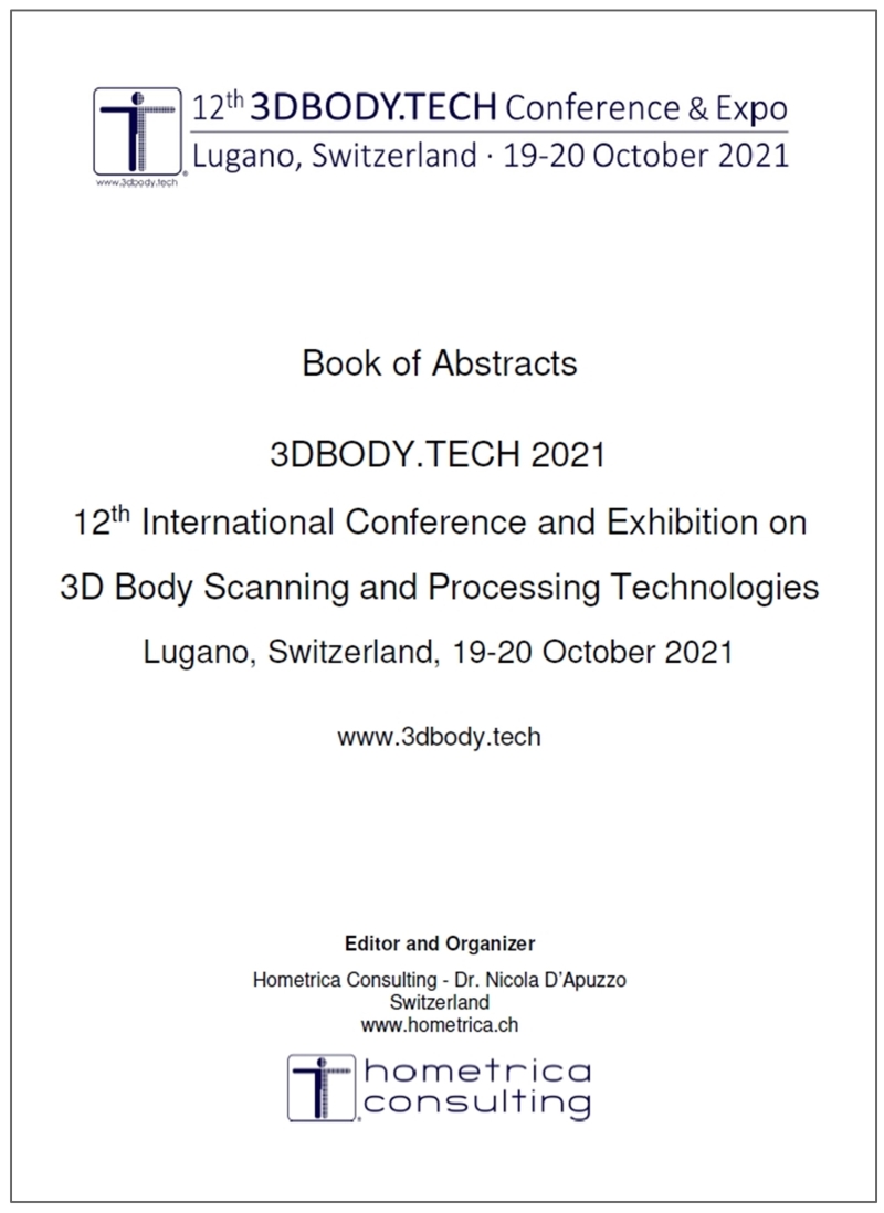 3DBODY.TECH 2021 - Book of Abstracts