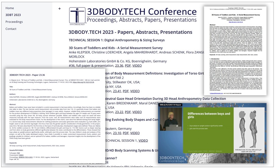 3DBODY.TECH 2023 Proceedings
