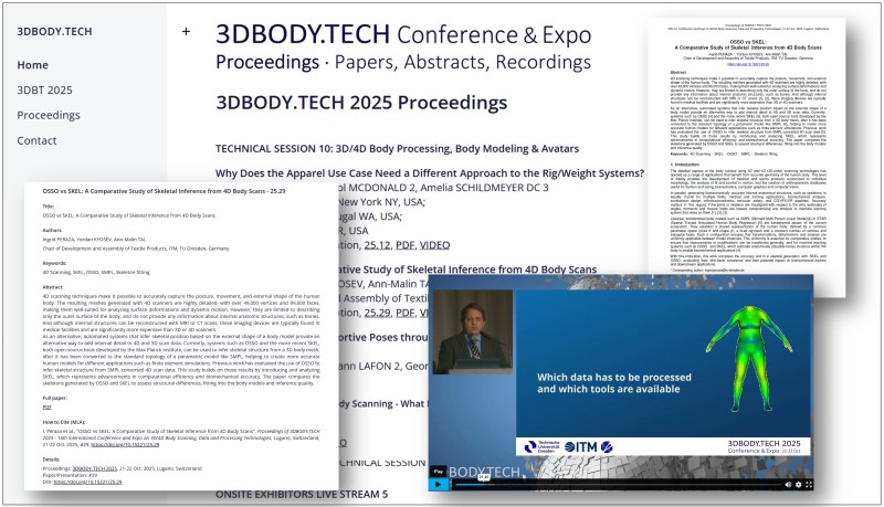 3DBODY.TECH 2024 Proceedings