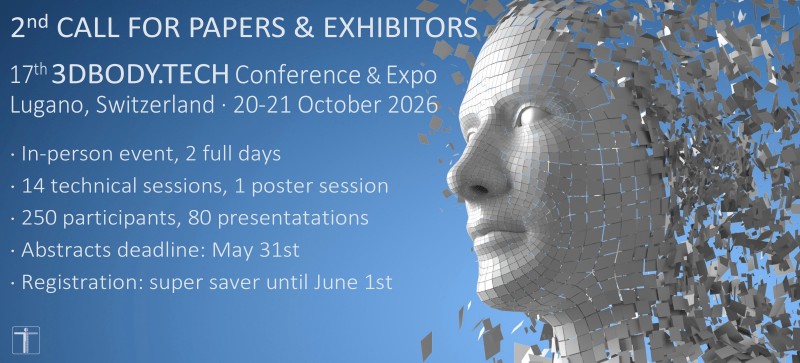 3DBODY.TECH 2026 2nd call