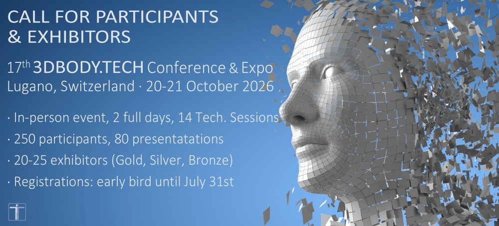 3DBODY.TECH 2026 Call for Participants and Exhibitors
