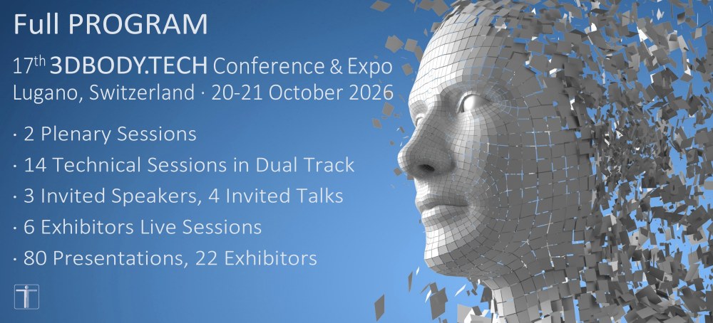 3DBODY.TECH 2026 - Full Program
