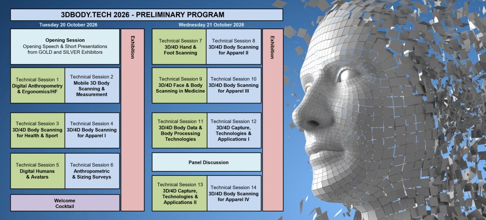 3DBODY.TECH 2026 - Preliminary Program